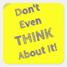 Ni siquiera lo pienses