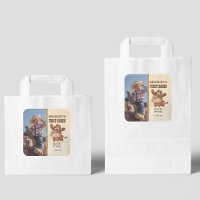 Niñito vaquero lindo bebé caballo