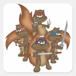 Pegatina Cuadrada Nínive