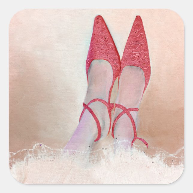 Pegatina Cuadrada No hay lugar como casa 2014 (Anverso)