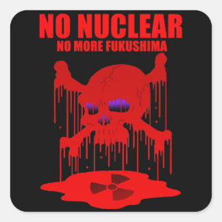 PEGATINA CUADRADA NO NUCLEAR 2