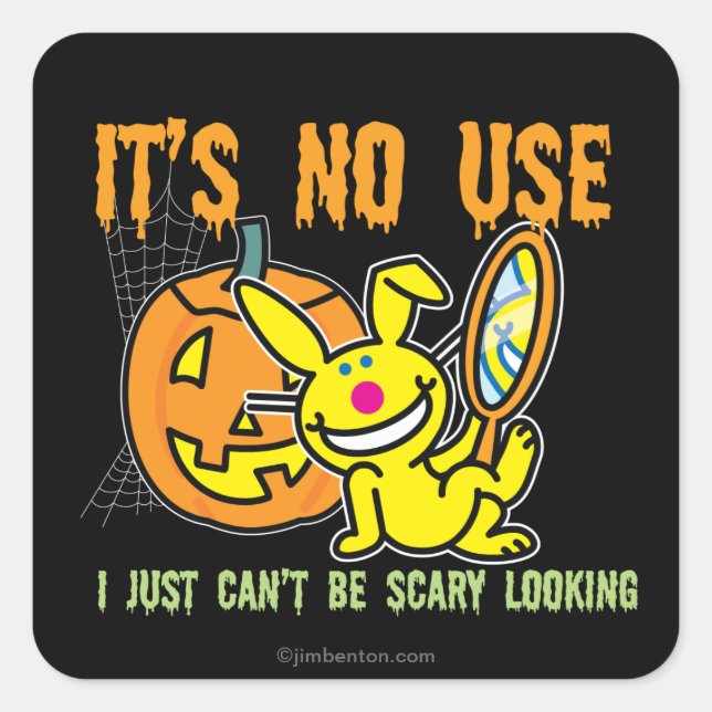 Pegatina Cuadrada No sirve (Anverso)