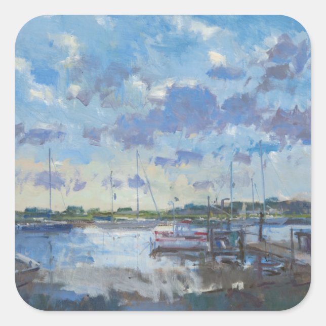 Pegatina Cuadrada Noche del Sur 2012 (Anverso)