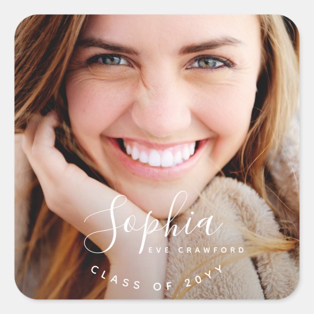 PEGATINA CUADRADA NOMBRE DEL TEXTO (Anverso)