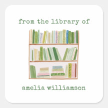 Nombre Personalizado De La Biblioteca Ex libris Ve