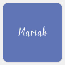 Nombre propio guión de caligrafía plana Minimalist