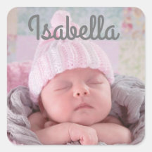 Nombre y foto personalizados del bebé