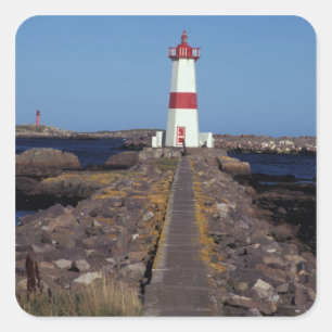 Pegatina Cuadrada Norteamérica, Canadá, Miquelon y San Pedro,