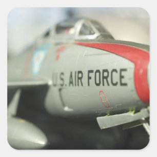 Pegatina Cuadrada Norteamérica, EE. UU., Exposición de modelos