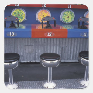 Pegatina Cuadrada Norteamérica, Estados Unidos, Misuri, St. Louis, 