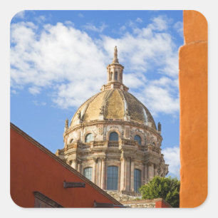 Pegatina Cuadrada Norteamérica, México, estado de Guanajuato, San 2