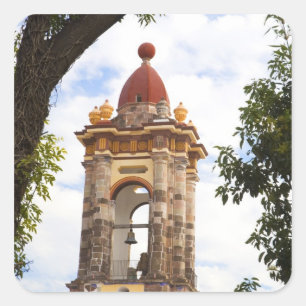 Pegatina Cuadrada Norteamérica, México, estado de Guanajuato, San 5