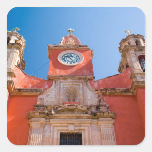 Pegatina Cuadrada Norteamérica, México, Guanajuato. Santuario de
