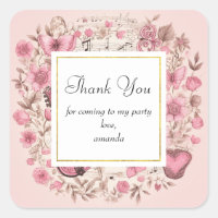 Notas musicales y Fiestas de flores gracias