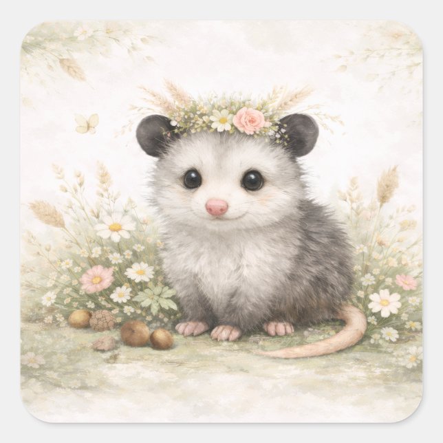 Pegatina Cuadrada Notes (Anverso)