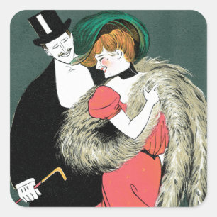 Pegatina Cuadrada Novita Per Signora ~ E.A. Mele co.