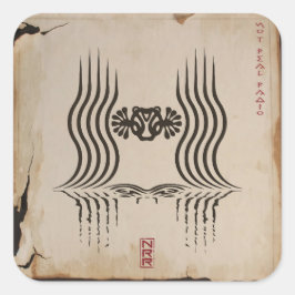 PEGATINA CUADRADA NRR