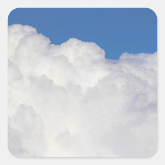 Pegatina Cuadrada Nube Cumulus II