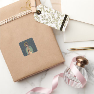 Pegatina Cuadrada Nuestra Señora de Guadalupe Pegatinas