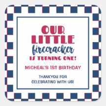 Nuestro pequeño petardo cumple un cumpleaños