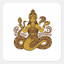 Pegatina Cuadrada Nyi Blorong