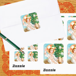 Pegatina Cuadrada O Come, O Come, Emmanuel (Detalle) Advance