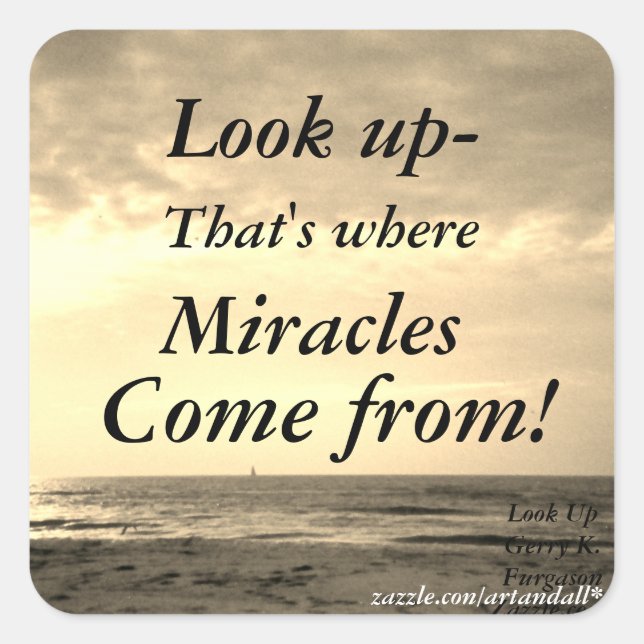 PEGATINA CUADRADA OBSERVAR (Anverso)