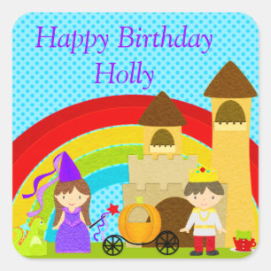 Pegatina Cuadrada Oíd que sí, es un Fiesta real