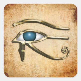 Pegatina Cuadrada Ojo De Horus