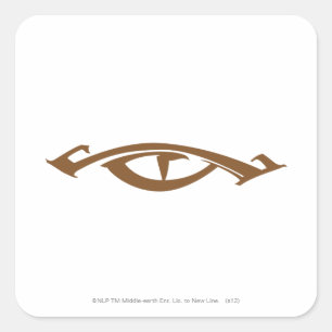 Pegatina Cuadrada Ojo de Sauron