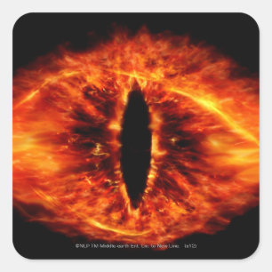 Pegatina Cuadrada Ojo de Sauron