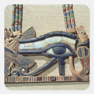 Pegatina Cuadrada Ojo de Wedjet pectoral