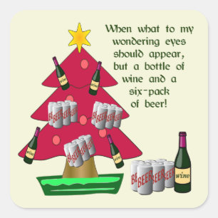 Pegatina Cuadrada Ojos maravillados