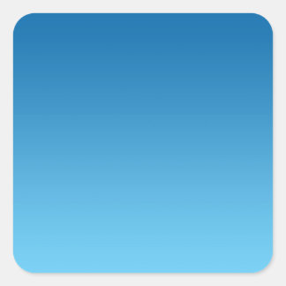 Pegatina Cuadrada Ombre azul oscuro