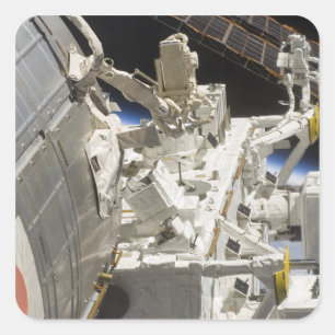 Pegatina Cuadrada Opinión del primer de componentes