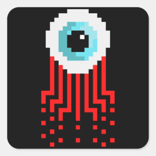 Pegatina Cuadrada Optipus