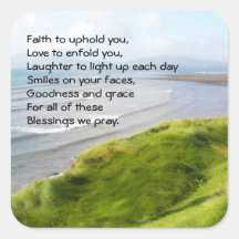 Oración irlandesa de bendición de la costa