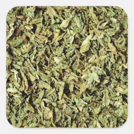 Pegatina Cuadrada Oregano
