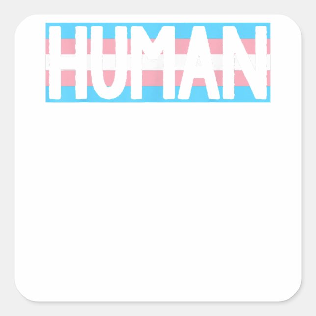 Pegatina Cuadrada Orgullo gay entre hombres humanos (Anverso)