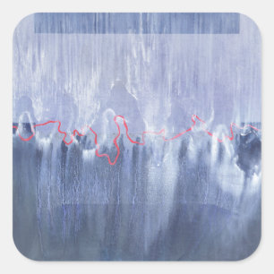 Pegatina Cuadrada Osa Mayor y Pleaides