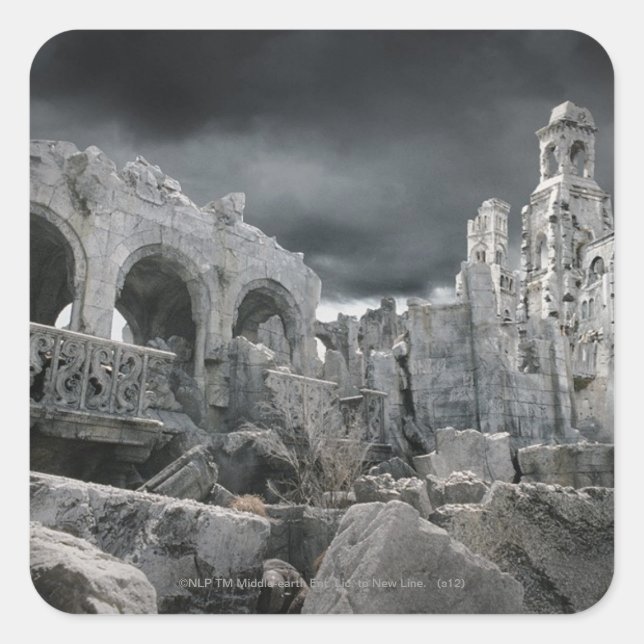 Pegatina Cuadrada Osgiliath (Anverso)