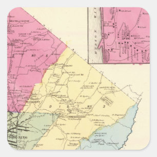 Pegatina Cuadrada Ossining, Esparta