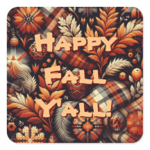 Otoño Plaid Leaves Naranja Patrón negro