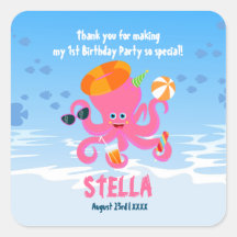 Otopo rosa verano bebé niña cumpleaños fiesta