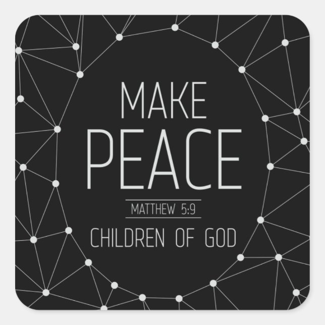 Pegatina Cuadrada Pacientes (Anverso)