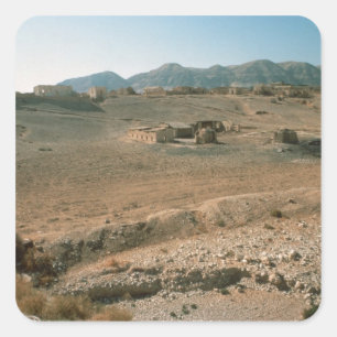 Pegatina Cuadrada Paisaje 3