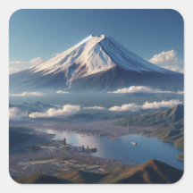 Paisaje realista del Monte Fuji Japón Viaje