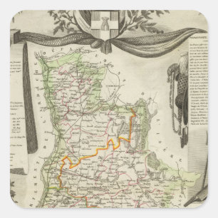 Pegatina Cuadrada Paisajes