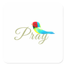 Pajarito de oración