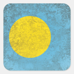 Pegatina Cuadrada Palau